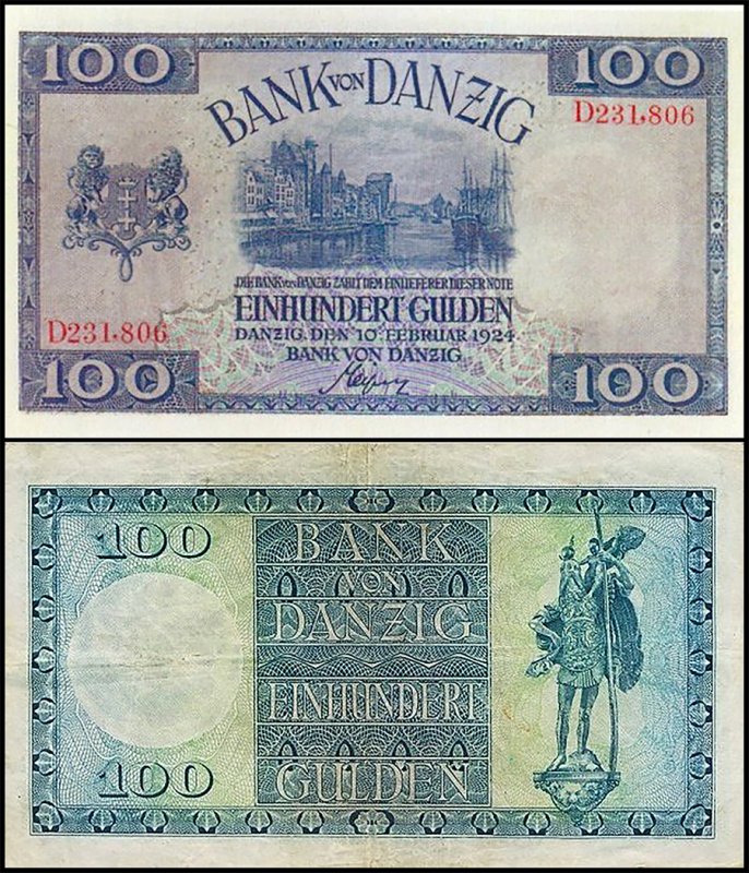 Free City of Danzig 100 Gulden Banknote, 1924, P-55 copy.jpg